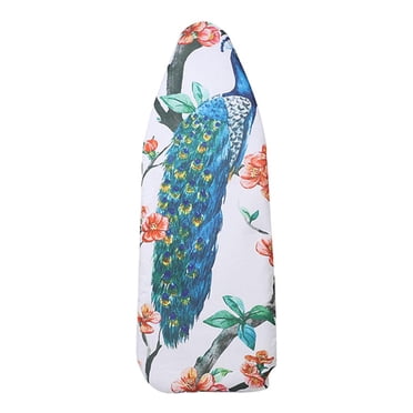 Housse de Planche à Repasser 19x55 Pouces avec Rembourrage Épais Élastique Résistant aux Brûlures et aux Taches, Housses de Planche à Repasser Standard et Tissu de Protection en Maille Anti-Brûlure -