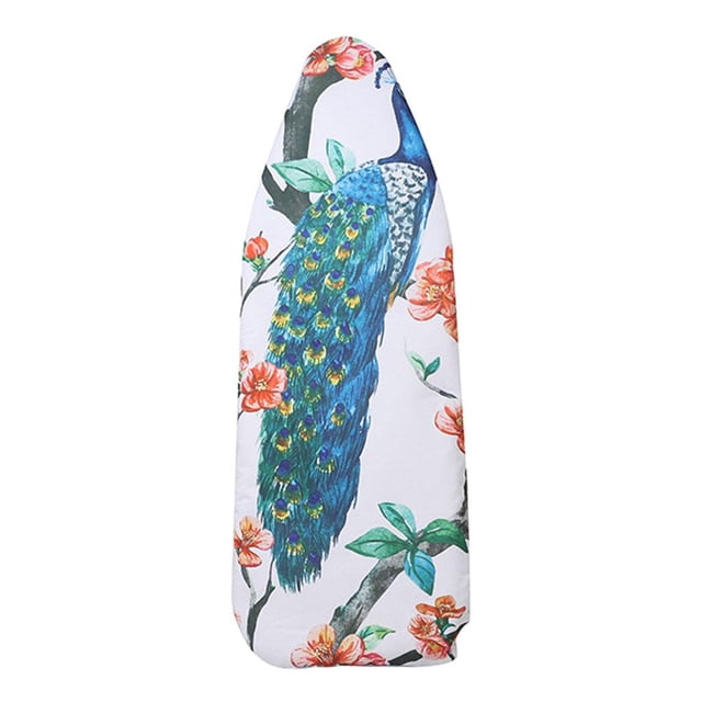 Housse de Planche à Repasser Enduite Rembourrage Épais Coussinet Résistant aux Brûlures 55x19 Pouces -