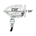 thumbnail image 4 of Krator Motorcycle 2 pcs Chrome Amber Turn Signals Lights Compatible with Honda Helix Gyro Express 50 250, 4 of 6