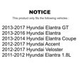 thumbnail image 2 of TOR Front Lower Rearward Suspension Control Arm Bushing TOR-K201796 for Car Hyundai Elantra Accent GT Veloster Coupe, 2 of 2