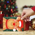 thumbnail image 3 of Yhmxh Thank You Cards,Greeting Cards Vintage Kraft Paper Christmas Greeting Card Blessing Gift Card With Envelope Mini Envelope, 3 of 9