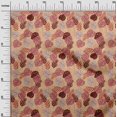 thumbnail image 3 of oneOone Rayon Light Peach Fabric Tropical Craft Projects Decor Fabric Printed By The Yard 56 Inch Wide, 3 of 5