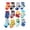D, variant on yocbz Toddler Socks 12PC Children Socks Comfortable Soft Fashion Cute Cartoon Children Floor Socks G,1-3 Years