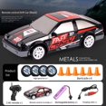 thumbnail image 1 of AIGIA RC Drift Car 1/24 2.4GHz 4WD Remote Control Sport Racing On-Road Vehicle with LED Light for Kids Gift, 1 of 7