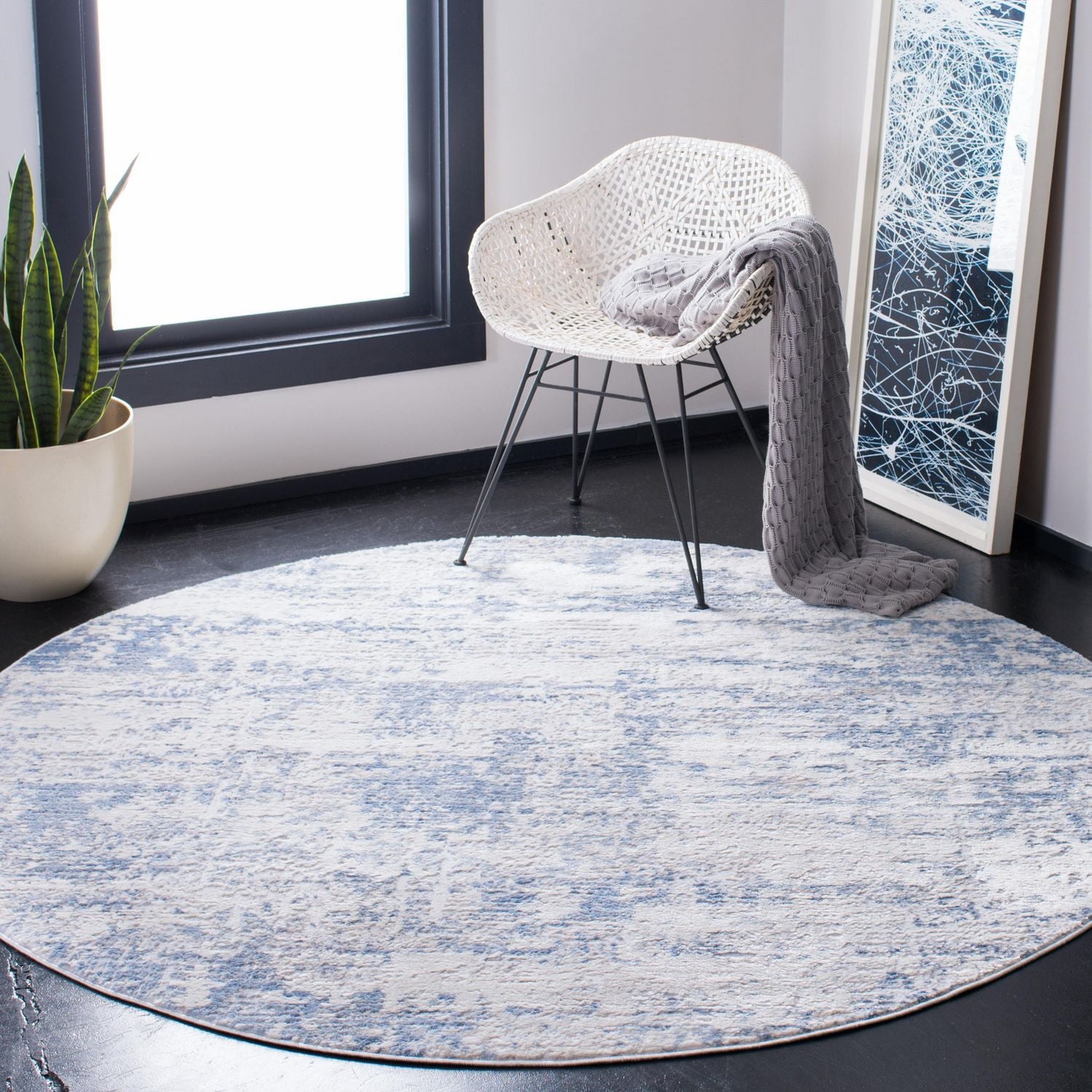 SAFAVIEH Amelia Ian Tapis Abstrait