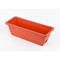 thumbnail image 1 of Dvkptbk Window Box Planter,1 Pack Plastic Vegetable Flowersplanters Boxes 15 Inches Rectangular Flowerspots with Saucers for Indoor Outdoor Garden, Patio, Home Decor, 1 of 1