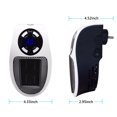 thumbnail image 3 of Electric Space Heater With LED Display Timer Wall Outlet Space Heater Safe Overheat Protection Quiet, 3 of 8