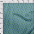 thumbnail image 3 of oneOone Polyester Lycra Blue2 Fabric Asian Block Sewing Craft Projects Fabric Prints By Yard 56 Inch Wide, 3 of 4