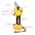 thumbnail image 3 of LCD Display Electric Pruning Shears, Labor Saving Powerful Electric Pruning Shears Accurate Cuts  for Tree Branch, 3 of 7