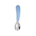 thumbnail image 3 of pitrice Stainless Steel Kids Tableware Set Spoon Fork Cartoon Car Shape Compartment Design Baby Bowl Cutlery for Kitchen Blue Fork, 3 of 8
