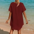 thumbnail image 4 of 2025 Paréo de Maillot de Bain pour Femmes en Dentelle Transparente, Cache-Maillot Crochet à Col en V, Couvre-Maillot de Bain, Couvre-Maillot de Bain, Robe de Couvre-Maillot, Couvre-Maillot de Plage, Couvre-Maillots pour Maillot de Bain, Couvre-Maillots, 4 of 6