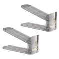 thumbnail image 3 of Home Textile Storage Adjustable Height Shoe Slots Organizer Double Layer Shoe Stacker Holder Storage Rack for Efficient Footwear Management, 3 of 8