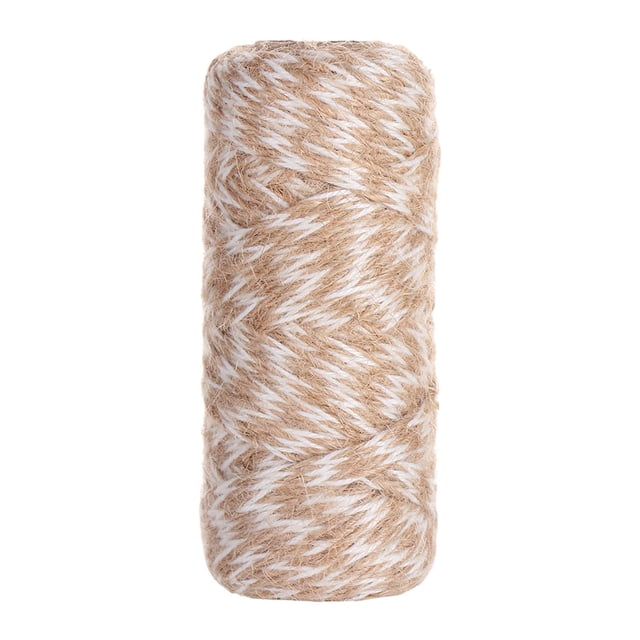 GUOOL Jute Twine Rope 10M Jute Cord for Cat Repairing Craft Projects Macrame 7mm Jute Cotton