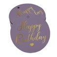 thumbnail image 1 of Inkdotpot Gold Foil Paper Hang Tag Happy Birthday Favor Tag 50 Piece, 1 of 1
