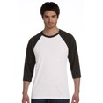 thumbnail image 1 of Bella + Canvas Unisex 3/4-Sleeve Baseball T-Shirt, 1 of 1