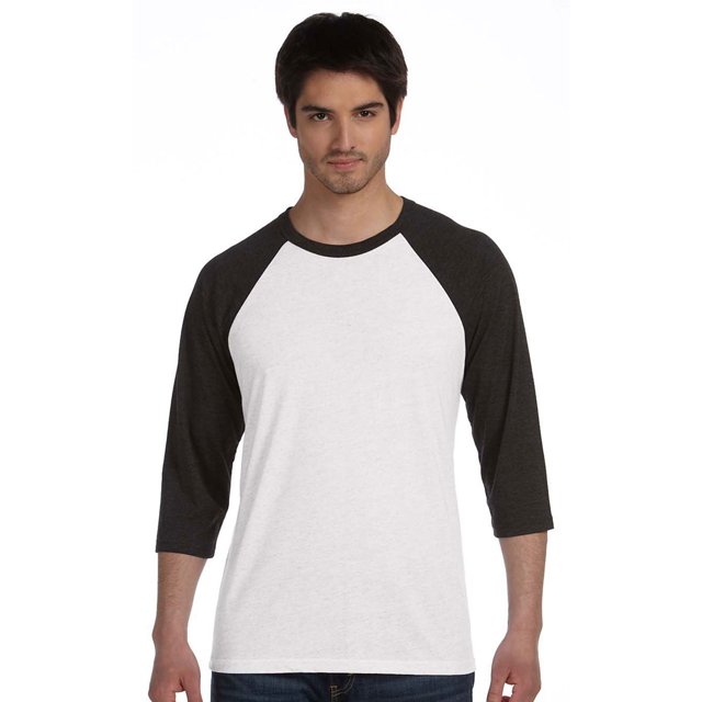 Bella + Canvas Unisex 3/4-Sleeve Baseball T-Shirt