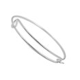 thumbnail image 1 of Expandable Bracelet Extendable Wristband Simple Style Fashion Jewelry Body Adornment Romantic Perfect Gifts Good Accessories Open silver, 1 of 6