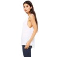 thumbnail image 3 of Bella + Canvas Débardeur Muscle Fluide pour Femmes, P, Blanc Slub, 3 of 3
