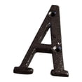 thumbnail image 1 of Kabnic Lettre Numéro en Fer Forgé en Alliage Bricolage Lettre de Maison, 1 of 2