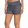 thumbnail image 1 of kurtrusly Bottom Lace Shorts Matching Swim Trunks Briefs Swimwear Swimsuit Gray XL 1Set, 1 of 6