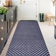 thumbnail image 1 of ANTPOP Runner Rug Outdoor Carpet Runners Hallway Non-Slip Rubberback Area Rugs Indoor Entrance Mat for Entryway Kitchen, 3'x4', Checkred Gray, 1 of 6