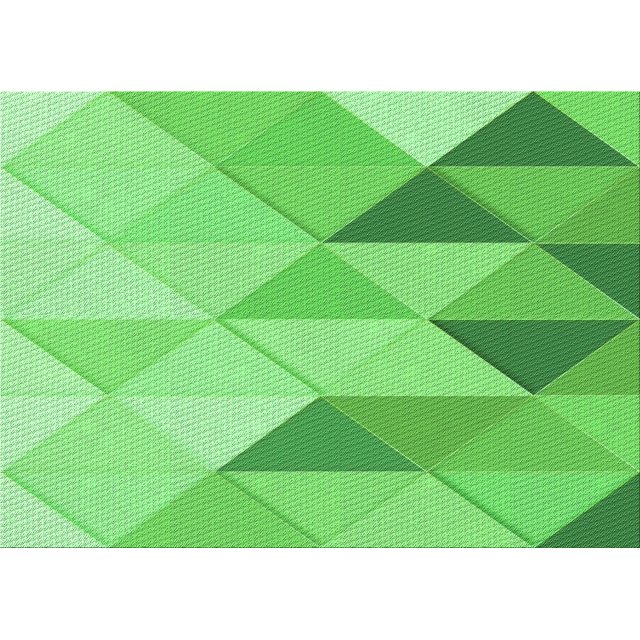 Ahgly Tapis Rectangulaire Lavable en Machine Intérieur Transitionnel Vert Émeraude, 3 Pieds x 5 Pieds