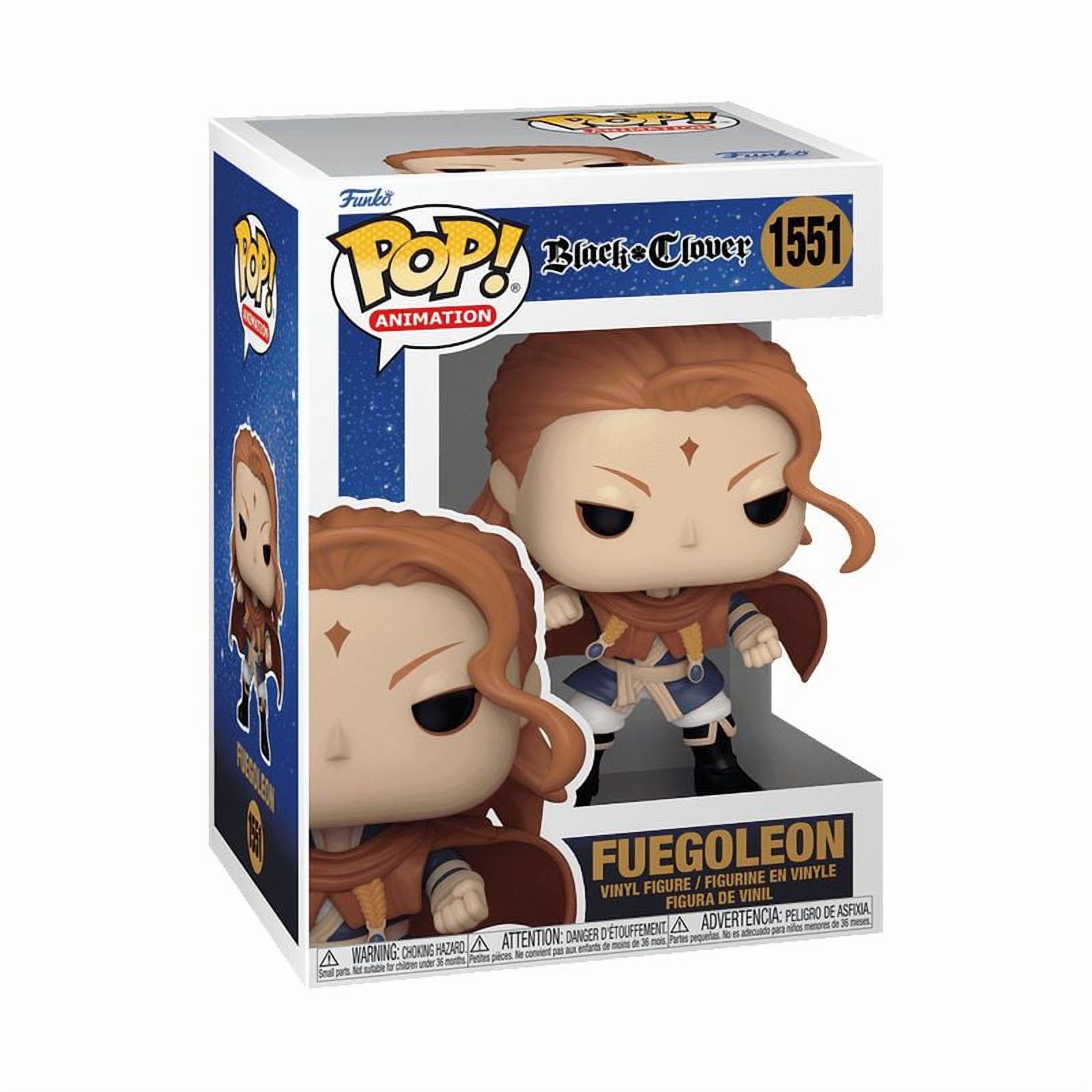 Funko Pop! Animation: Black Clover - Fuegoleon Figurine En Vinyle