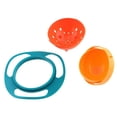 thumbnail image 3 of Baby Gyro Bowl 360 Degree Rotation Spill Resistant Kids Feeding Dish Bowl, 3 of 6