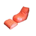 thumbnail image 2 of Chaise longue poire Boscoman avec appui-pied en vynil, 2 of 2