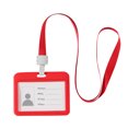 thumbnail image 1 of LSLJS Double-Sided Transparent Employee Work Card Holder Employee Plastic ID Card, Home Accessories, 1 of 1