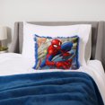 thumbnail image 4 of Marvel Spider-Man Kids Funky Fur Pillow, 13” x 16”, 4 of 5