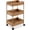Châtaigne, variante sur Best Choice Products Panier de Pépinière Roulant à 3 Niveaux en Jacinthe d'Eau avec Roues, Chariot Utilitaire, Organisation de Rangement - Châtaigne