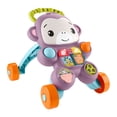 thumbnail image 1 of Fisher-Price Learn With Me Purple Monkey Walker Baby Learning Toy with Music & Lights, 1 of 6