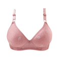 thumbnail image 2 of CHUANK Wireless Full Figure Plus Size Minimizer Lightly Lined Cup Womens Bra Complexion 36, 2 of 3