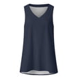 thumbnail image 3 of Birdeem T-Shirt Sans Manches Col en V Ample Mode pour Femmes, 3 of 9