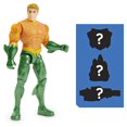 thumbnail image 3 of DC Comics 4-inch AQUAMAN Action Figure with 3 Mystery Accessories, Adventure 2, 3 of 7