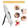 thumbnail image 2 of CRAFTHROU 1Set Simple Design Tabletop Mirror Decorative For Living Room And Bedroom Silver 24.70X18.00X0.39in, 2 of 4