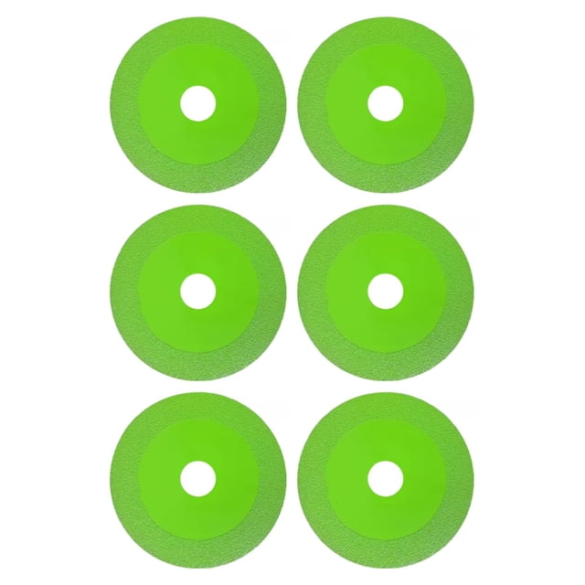 Glass Cutting Discs Diamond Saw Blade Circular Grinding Wheel for Ceramic Tile Wine Bottle 6PCS