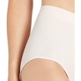 thumbnail image 2 of Bali Womens One Smooth U All Around Smoothing Brief, 7, Blushing Pink Pointelle, 2 of 3