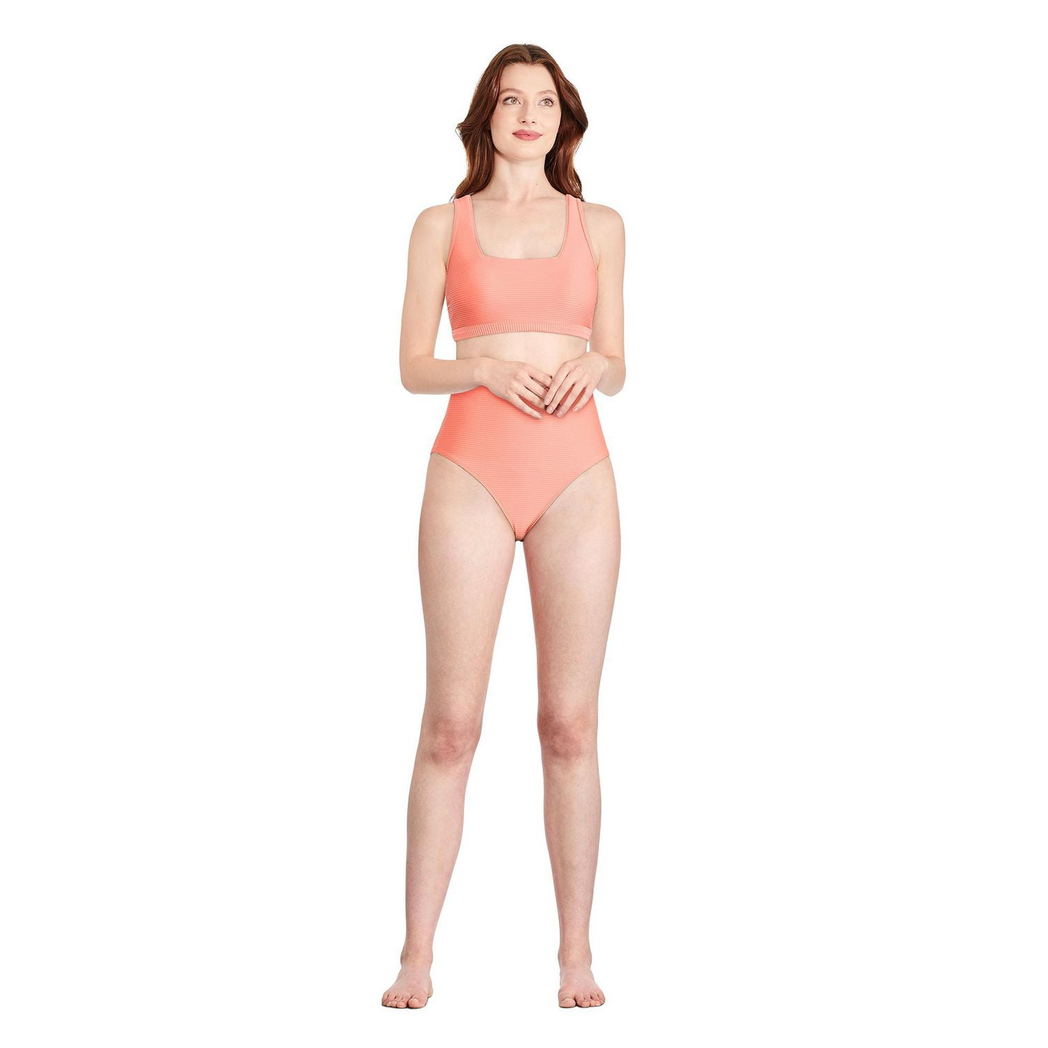 Haut de bikini avec encolure carrée George pour femmes