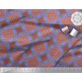 thumbnail image 2 of Soimoi Georgette Viscose Fabric Floral Mandala Fabric Prints by Yard 42 Inch Wide, 2 of 3