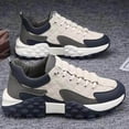 thumbnail image 2 of Chaussures de Marche pour Hommes Antidérapantes Respirantes Espadrilles Antidérapantes pour la Randonnée Courts Voyages Plein Air Blanc 40, 2 of 8