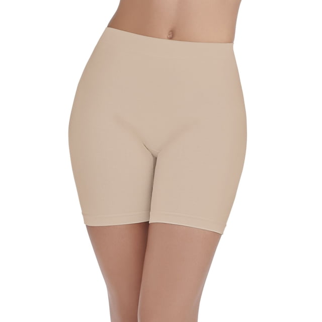 Vanity Fair Womens Everyday Layers Seamless Smoothing Slip Short, M