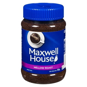 Maxwell House Mellow Roast café instantané