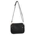 thumbnail image 3 of matoen Three Layer Leather Shoulder Bag Small Size Large Capacity Card Bag Fashion Bag Soft Leather, 3 of 5