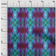 thumbnail image 2 of oneOone Silk Tabby Maroon Fabric Abstract Sewing Material Print Fabric By The Yard 42 Inch Wide, 2 of 4