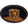 thumbnail image 1 of Chicago Bears Autocollant Ovale Chromé Découpé, 1 of 1