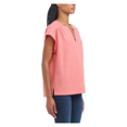 thumbnail image 2 of Splendid Haut pour Femme en Mélange de Lin, Orange, TG, 2 of 2