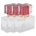 thumbnail image 3 of 3pcs Clear Refillable Perfume Bottles, 30ml Empty Glass Easy To Carry Perfume Dispenser  For Storing Perfumes/Essential Liquid/Liquid Red,Green,Purple, 3 of 8