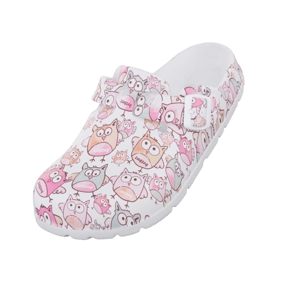 Doctor Clogs, Nurse Clog Shoes for Women, Chef Clogs for Women Resistant, EVA Owl 36 37